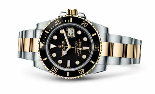 Rolex Submariner Date Rolesor / Black-Diamond 116613LN-0003 (M116613LN - 0003)